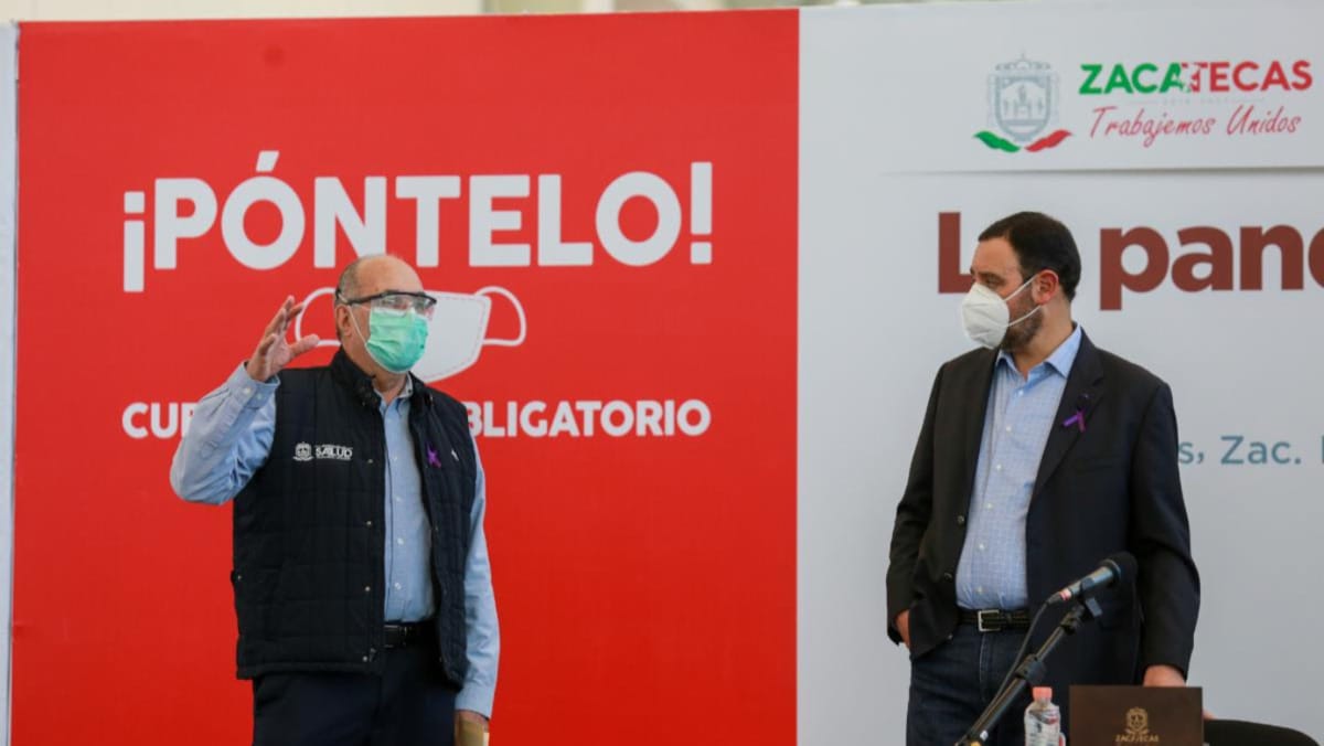 Anuncia gobernador Alejandro Tello arranque de vacunación contra el Covid-19 en Guadalupe y Zacatecas