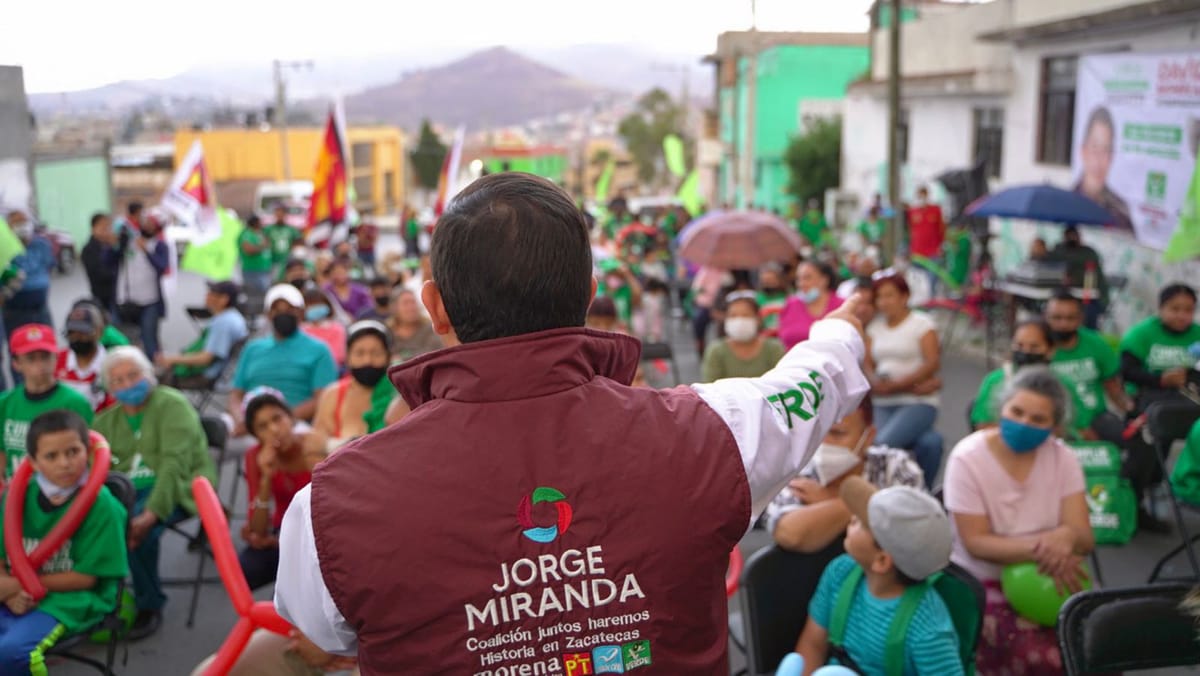Seremos el respaldo de la gente: Jorge Miranda Castro