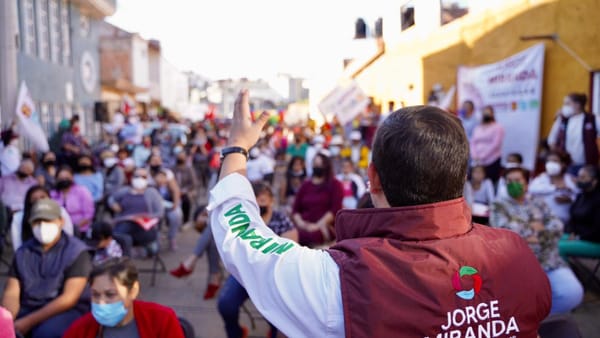 Jorge Miranda se compromete a no subir impuestos en la capital